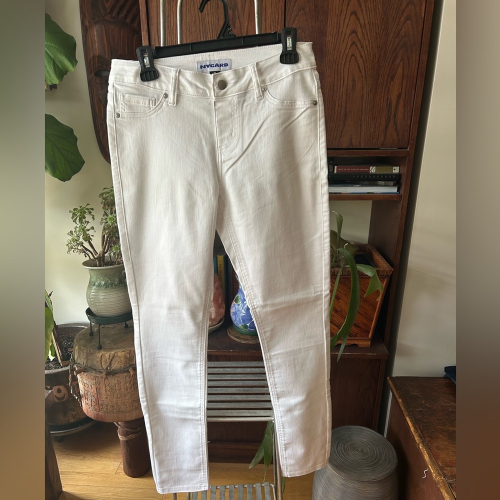 Nygard White Denim skinny Jeans with stretch